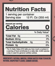 Load image into Gallery viewer, Tehuacán Brillante Grapefruit